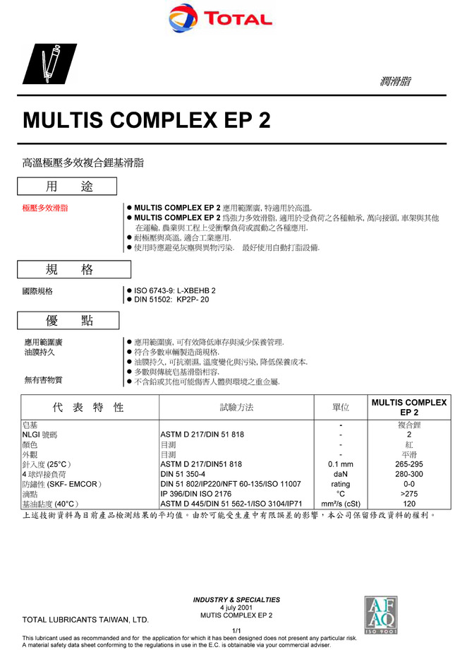 MULTIS COMPLEX EP 2